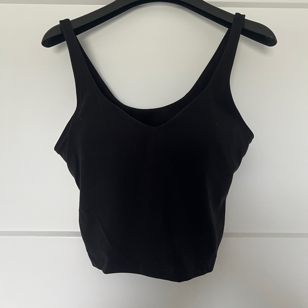 Lululemon black align tank size 6